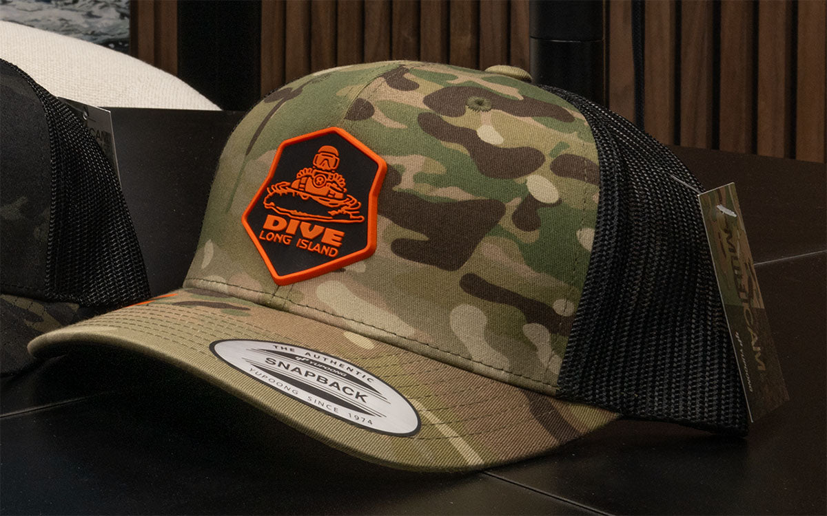 Dive Long Island Trucker Hat